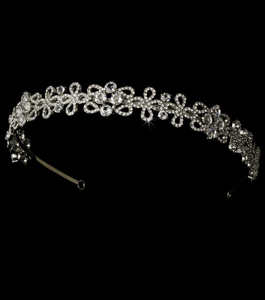 Antique Inspired Swirl Bridal Headband, Headdress - Katherine Swaine