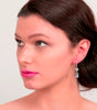 Crystal Filigree Deco Drop Leverback Earrings, earrings - Katherine Swaine