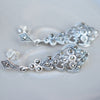Filigree Marcasite Silver Earrings, earrings - Katherine Swaine