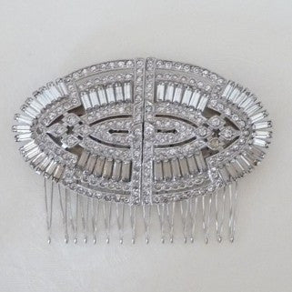 Large Vintage Art Deco Hair Comb *SOLD*, Hair Comb - Katherine Swaine