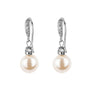 Rhinestone And Pearl Fish Hook Earrings, earrings - Katherine Swaine