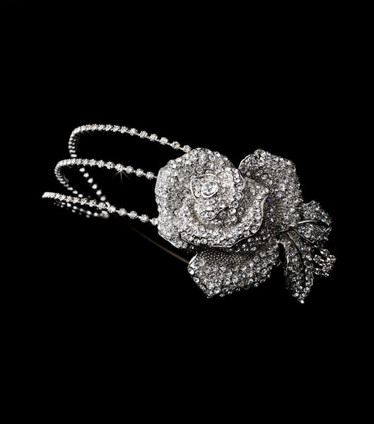 Antique Style Rose Headdress, Headdress - Katherine Swaine