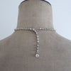 Vintage Diamante Necklace, Necklace - Katherine Swaine