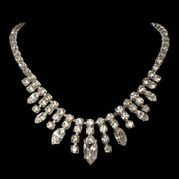 Vintage Rhinestone Necklace *SOLD*, Necklace - Katherine Swaine