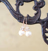 Rose Gold French Hook Earrings, earrings - Katherine Swaine