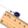 Tanzanite Crystal Pendant Necklace