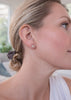9ct Gold Flower Of Hearts Pearl Studs