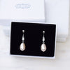 Pearl Deco Inspired Clip On Earrings