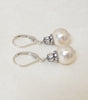 Silver Embellished Earrings, earrings - Katherine Swaine