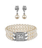 Art Deco Inspired Bracelet and Earring Set, Jewellery Sets - Katherine Swaine