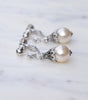 Filigree And Pearl Clip On Earrings, earrings - Katherine Swaine