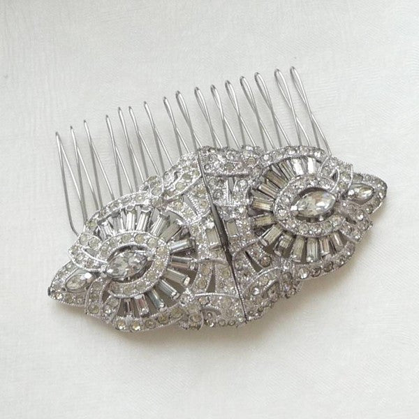 Vintage Ornate Coro Hair Comb *SOLD, Hair Comb - Katherine Swaine