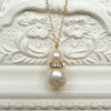 Pearl Drop Pendant Necklace, Necklace - Katherine Swaine