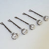 Set Of Five Antique Style Leaf Hair Grips, Hair Pins and Grips - Katherine Swaine